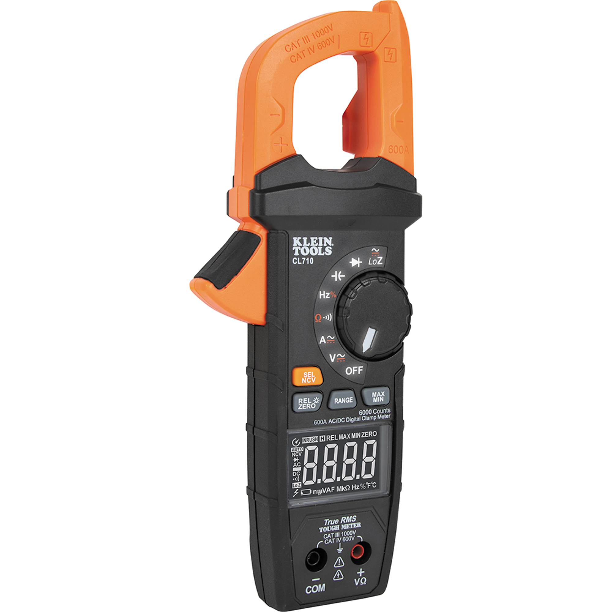 600A AC/DC Auto-Ranging Digital Pro Clamp Meter, Model# CL710